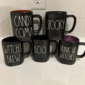 Rae Dunn Halloween Mugs